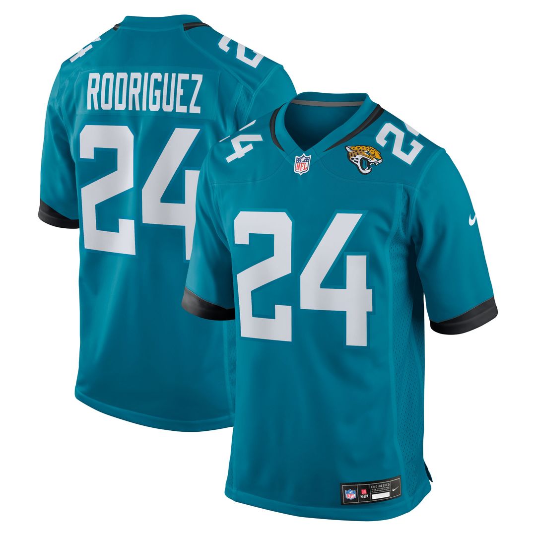 Chris Rodriguez Jacksonville Jaguars Nike Team Game Jersey -  Teal