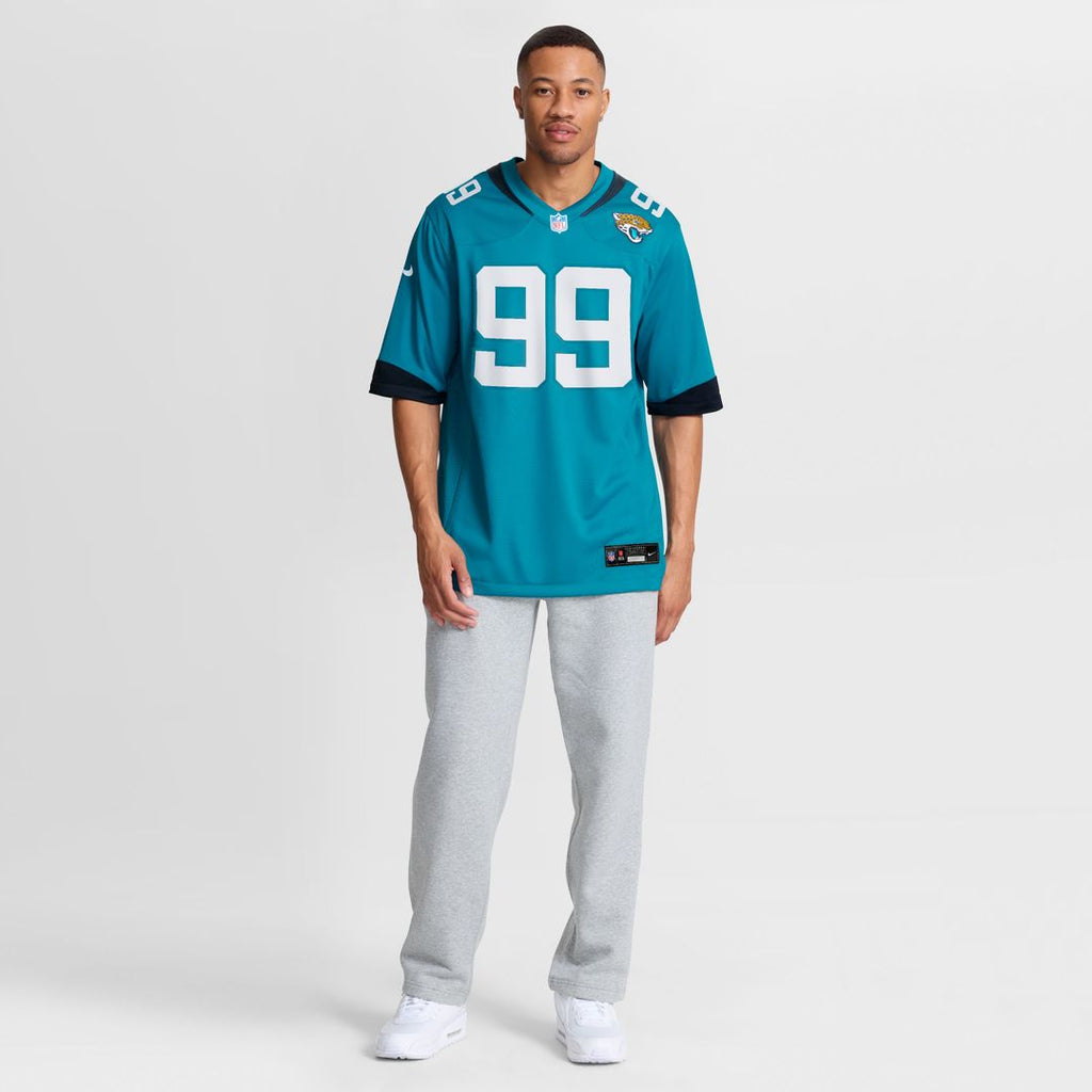 Ruke Orhorhoro Jacksonville Jaguars Nike Team Game Jersey -  Teal
