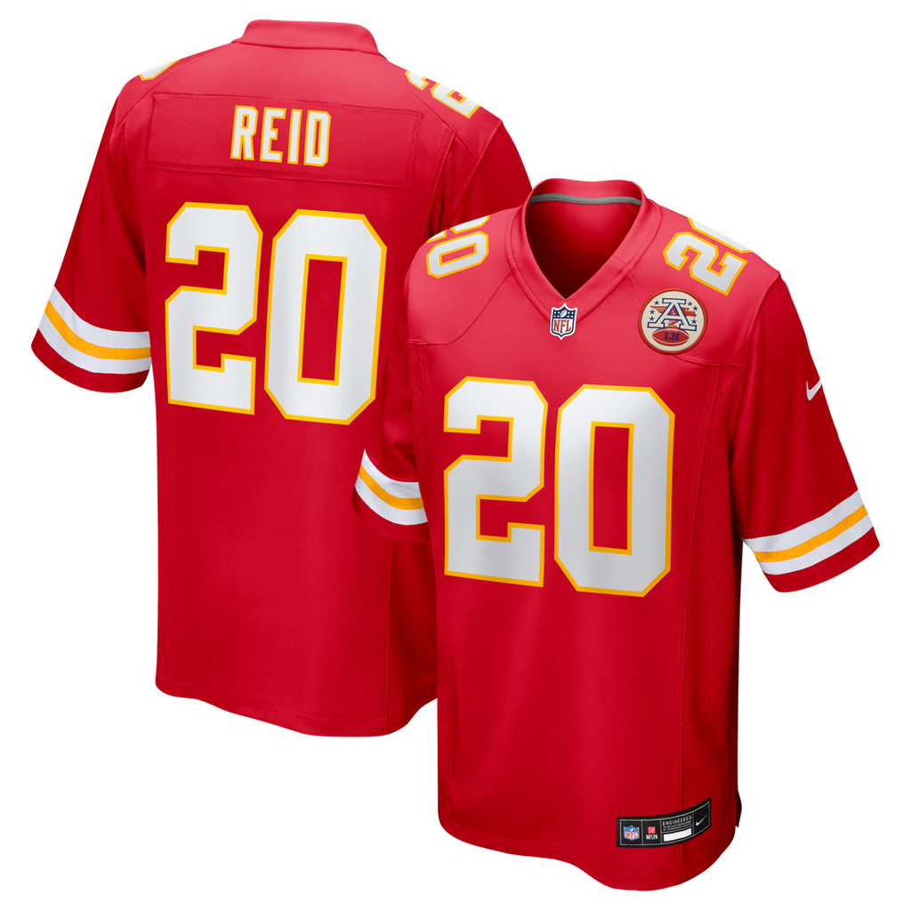 Justin Reid Kansas City Chiefs Nike Game Jersey - Red