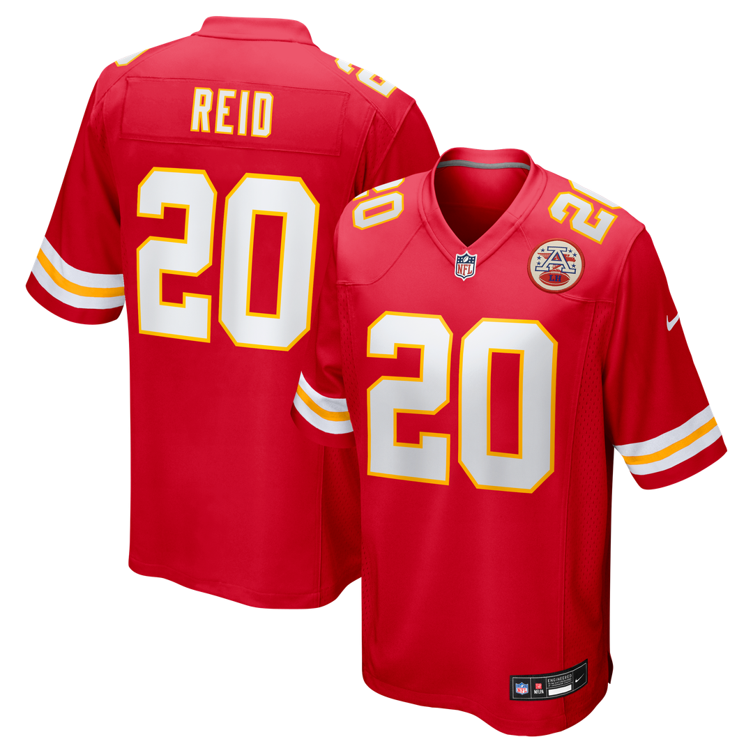 Justin Reid Kansas City Chiefs Nike Game Jersey - Red