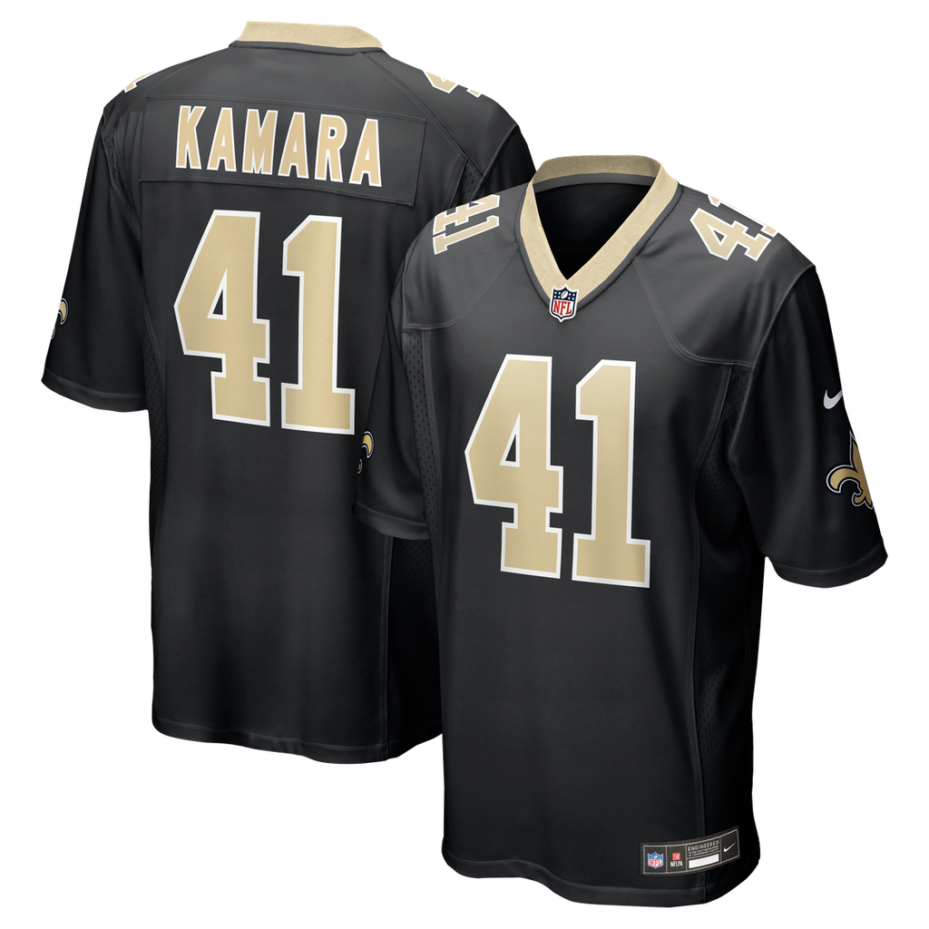 Alvin Kamara New Orleans Saints Nike Game Jersey - Black