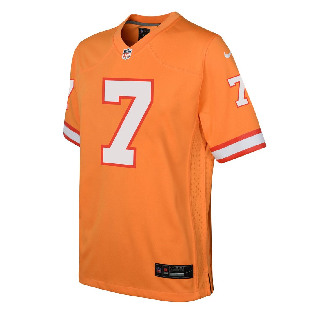 Bucky Irving Tampa Bay Buccaneers Nike Youth Alternate Game Jersey - Orange