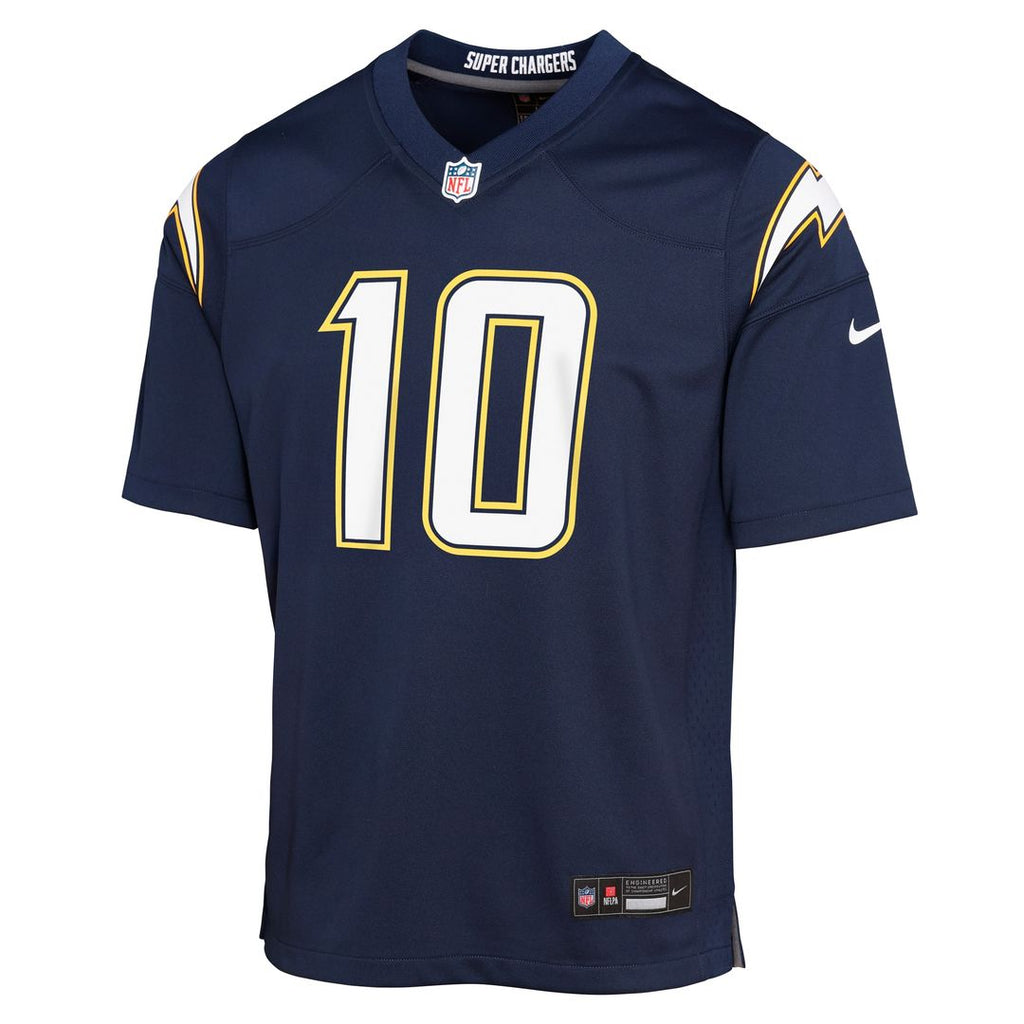 Justin Herbert Los Angeles Chargers Nike Youth Alternate Super Chargers Game Player Jersey - Navy