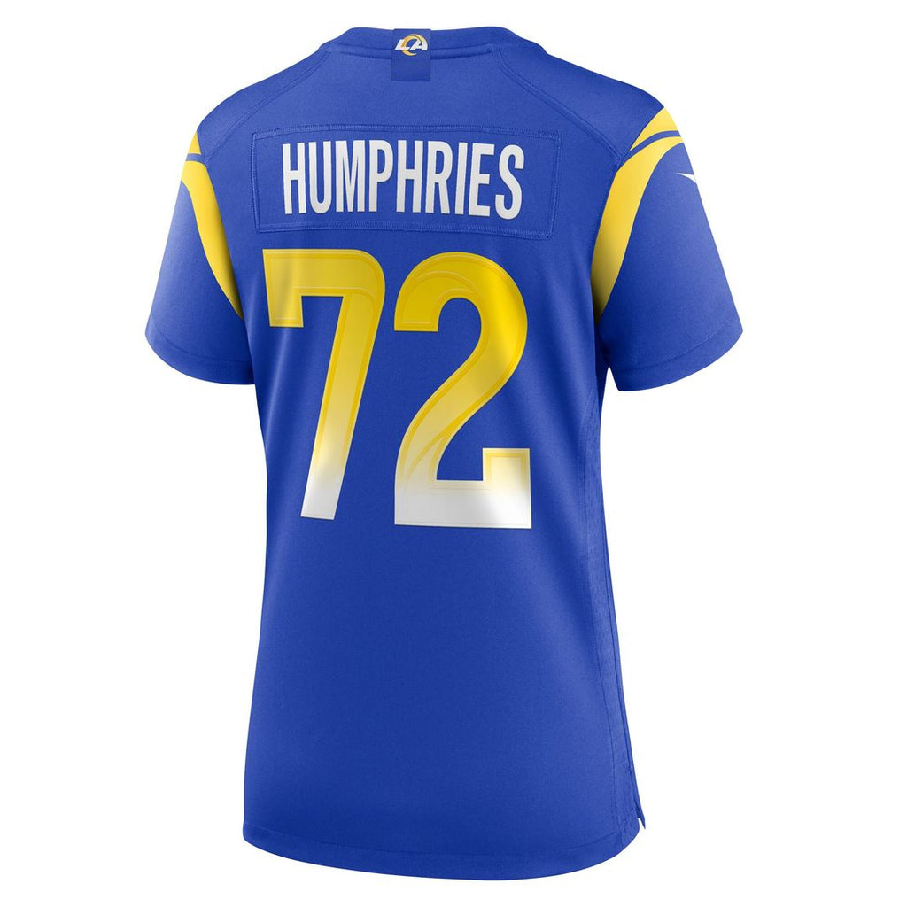 D.J. Humphries Los Angeles Rams Nike Women's Team Game Jersey -  Royal
