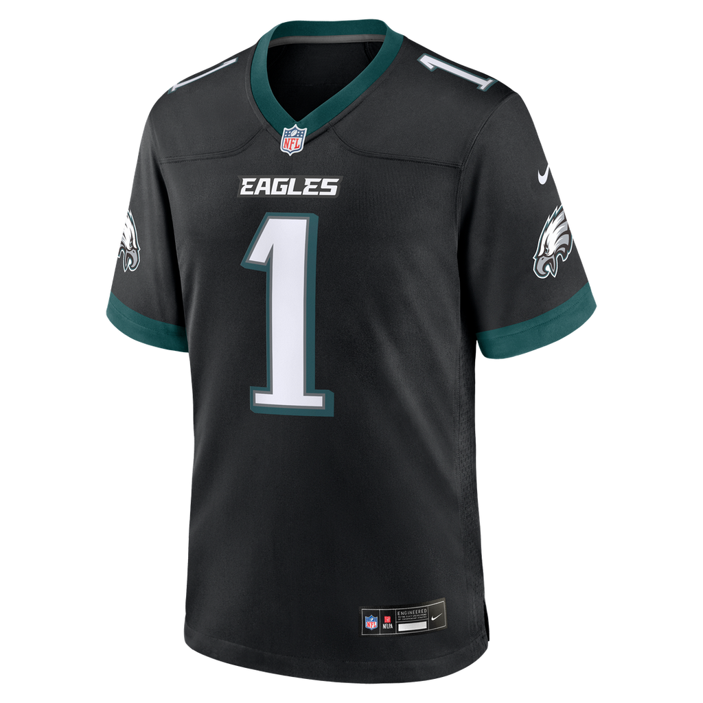 Jalen Hurts Philadelphia Eagles Nike Team Game Jersey -  Midnight Green