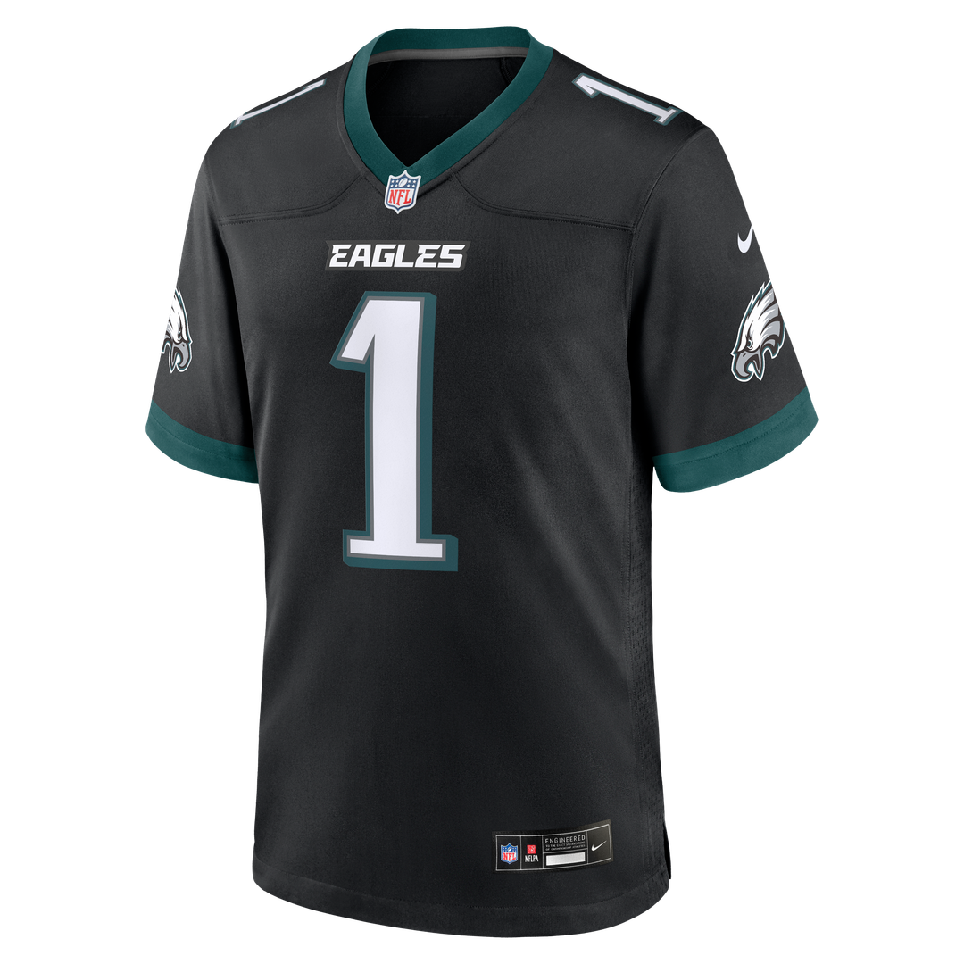 Jalen Hurts Philadelphia Eagles Nike Team Game Jersey -  Midnight Green