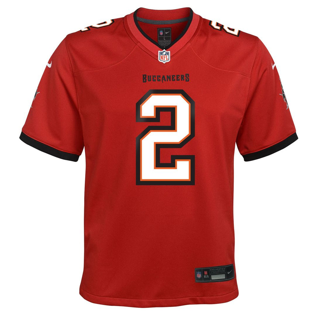 Emeka Egbuka Tampa Bay Buccaneers Nike Youth Team Game Jersey - Red