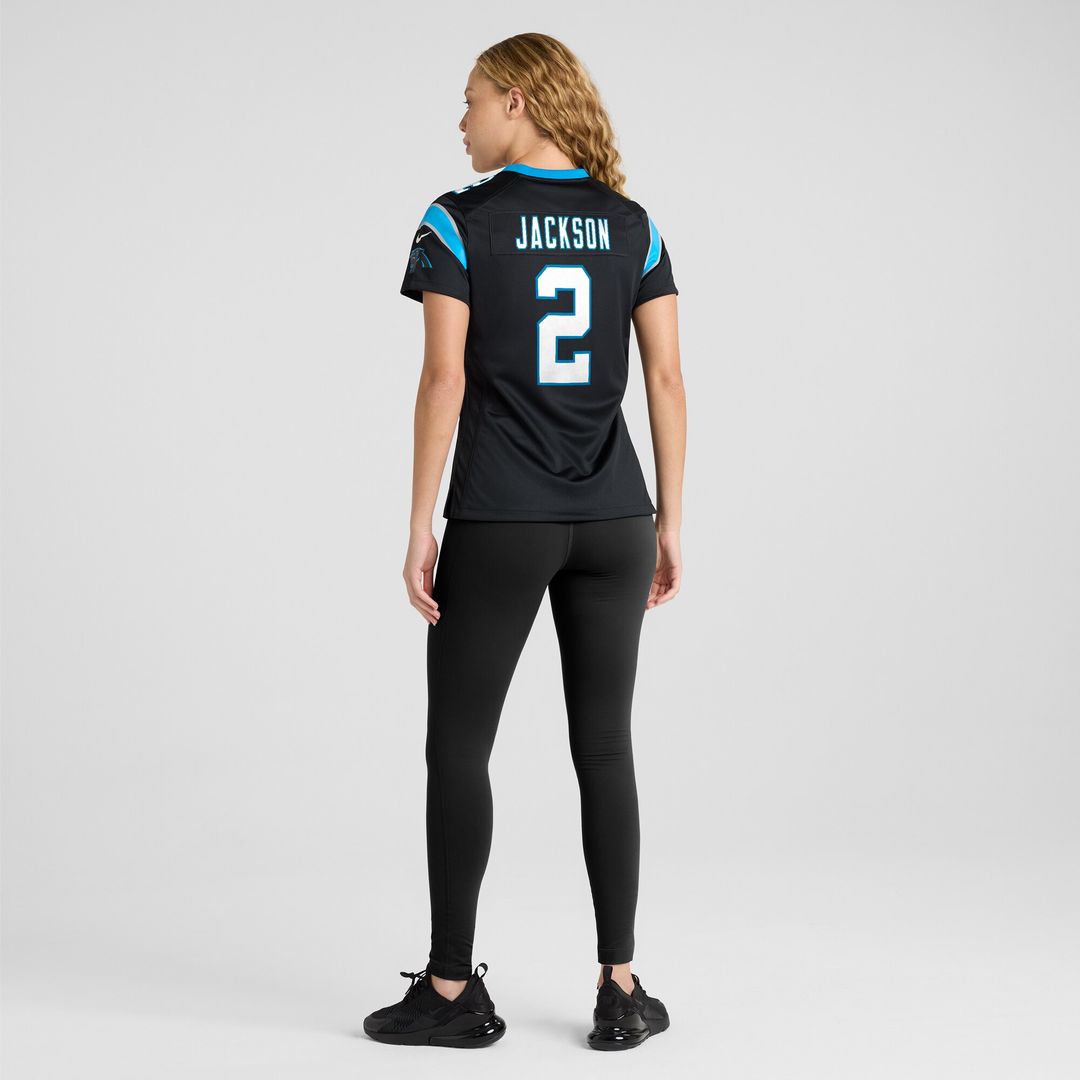 Mike Jackson Carolina Panthers Nike Women's  Game Jersey -  Black