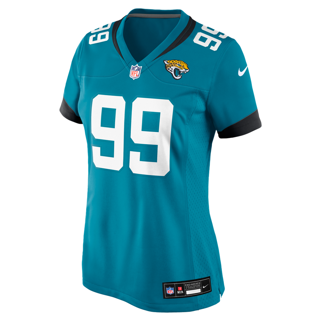 Ruke Orhorhoro Jacksonville Jaguars Nike Women's Team Game Jersey -  Teal