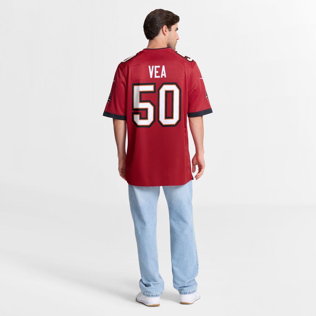 Vita Vea Tampa Bay Buccaneers Nike White Game Jersey -  White