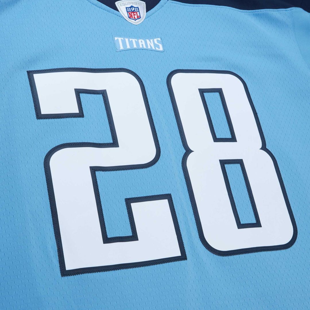 Chris Johnson Tennessee Titans Mitchell & Ness Legacy Replica Jersey - Light Blue