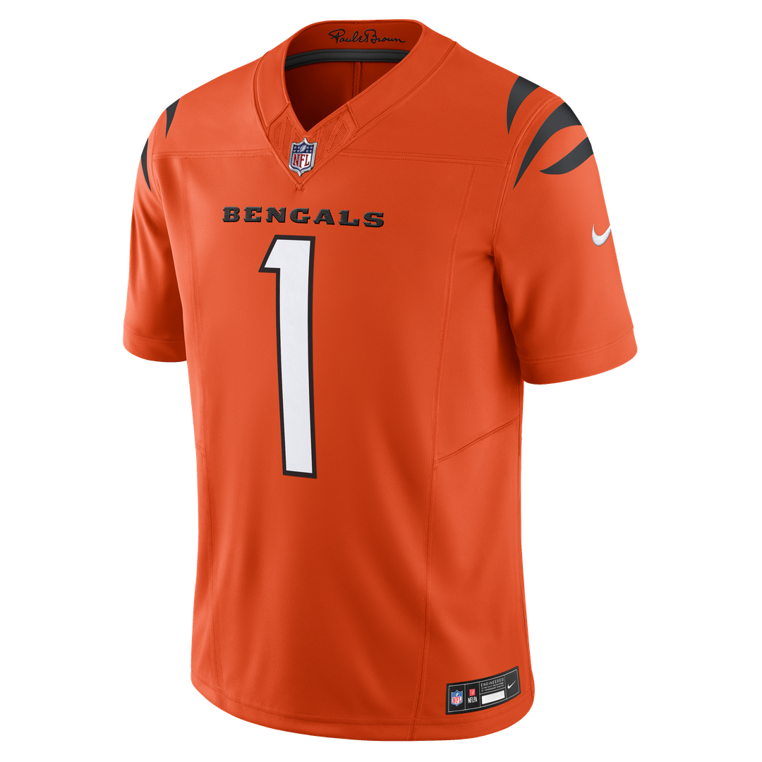 Ja'Marr Chase Cincinnati Bengals Nike Vapor F.U.S.E. Limited Jersey - Black
