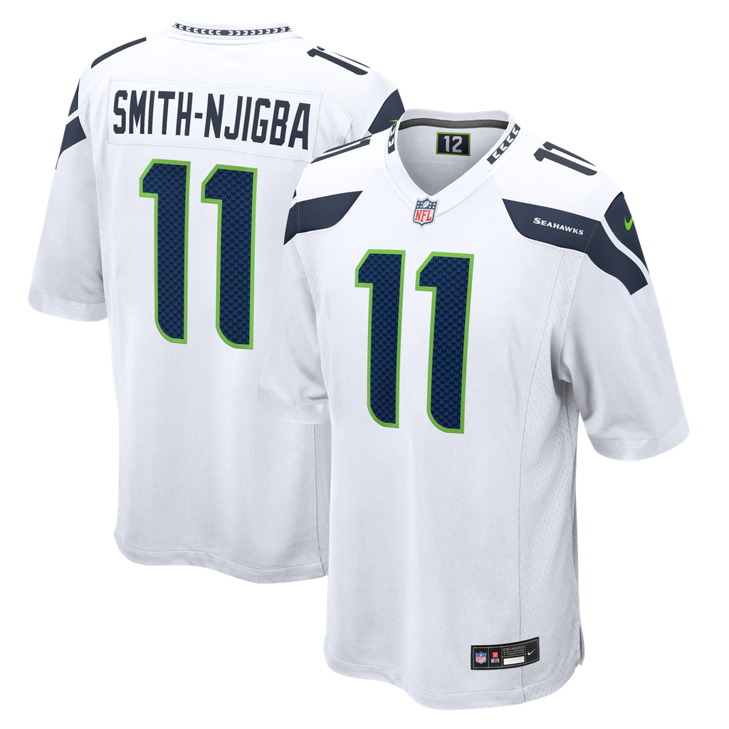 Jaxon Smith-Njigba Seattle Seahawks Nike Game Jersey - White
