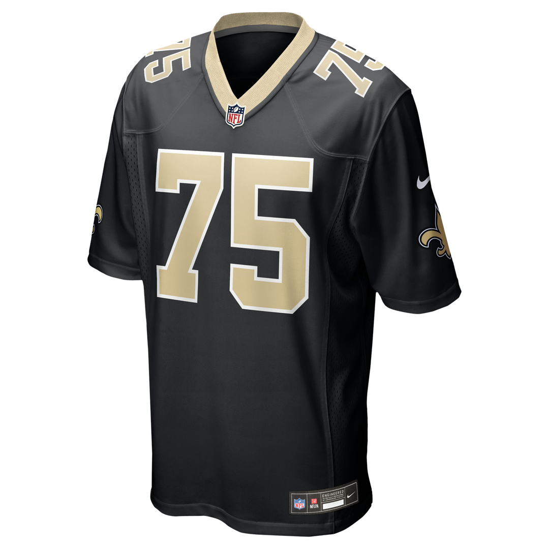 Taliese Fuaga New Orleans Saints Nike  Player Game Jersey - Black