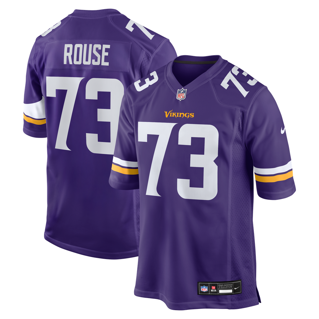 Walter Rouse Minnesota Vikings Nike Team Game Jersey -  Purple