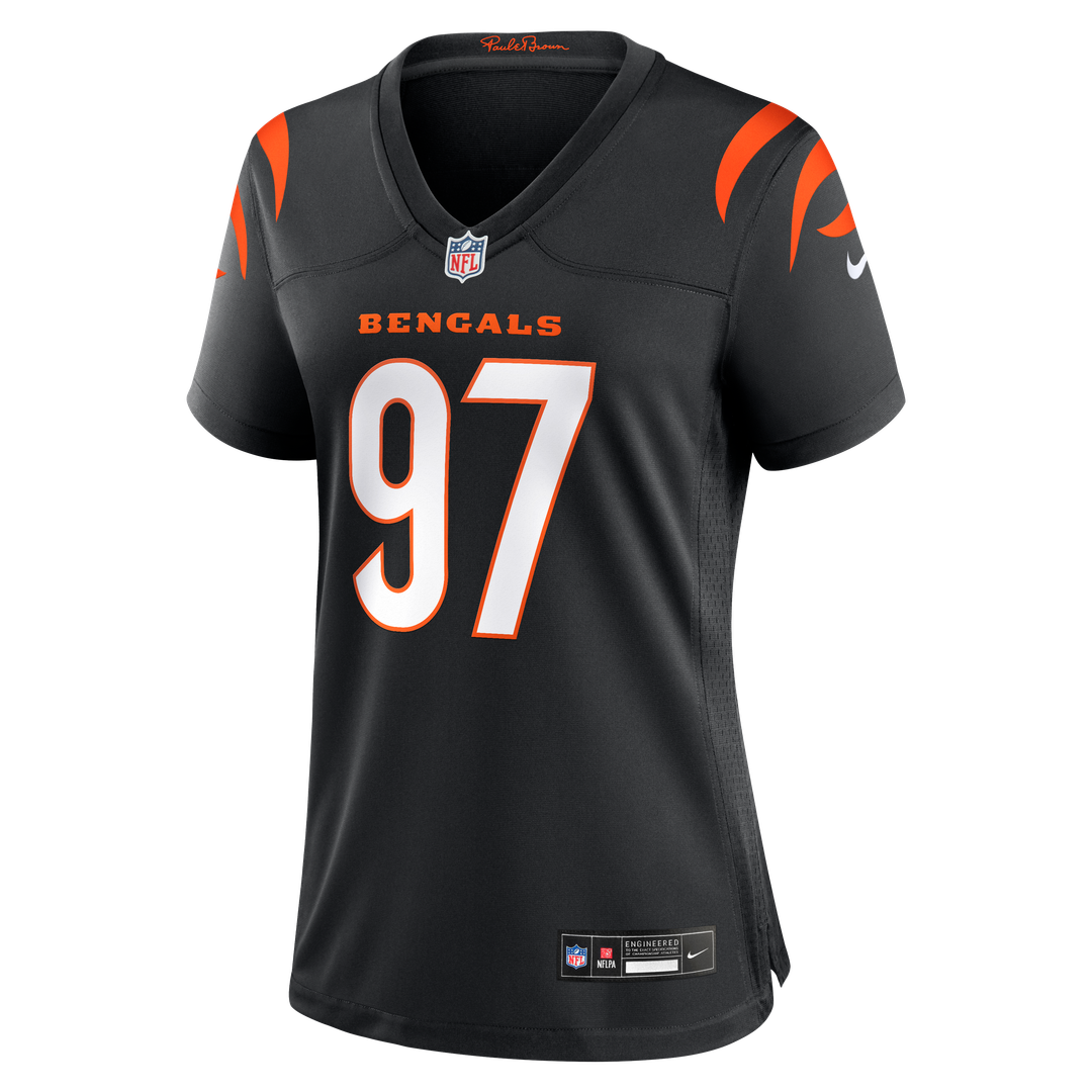 Dexter Lawrence II Cincinnati Bengals Nike Women's Game Jersey - Black