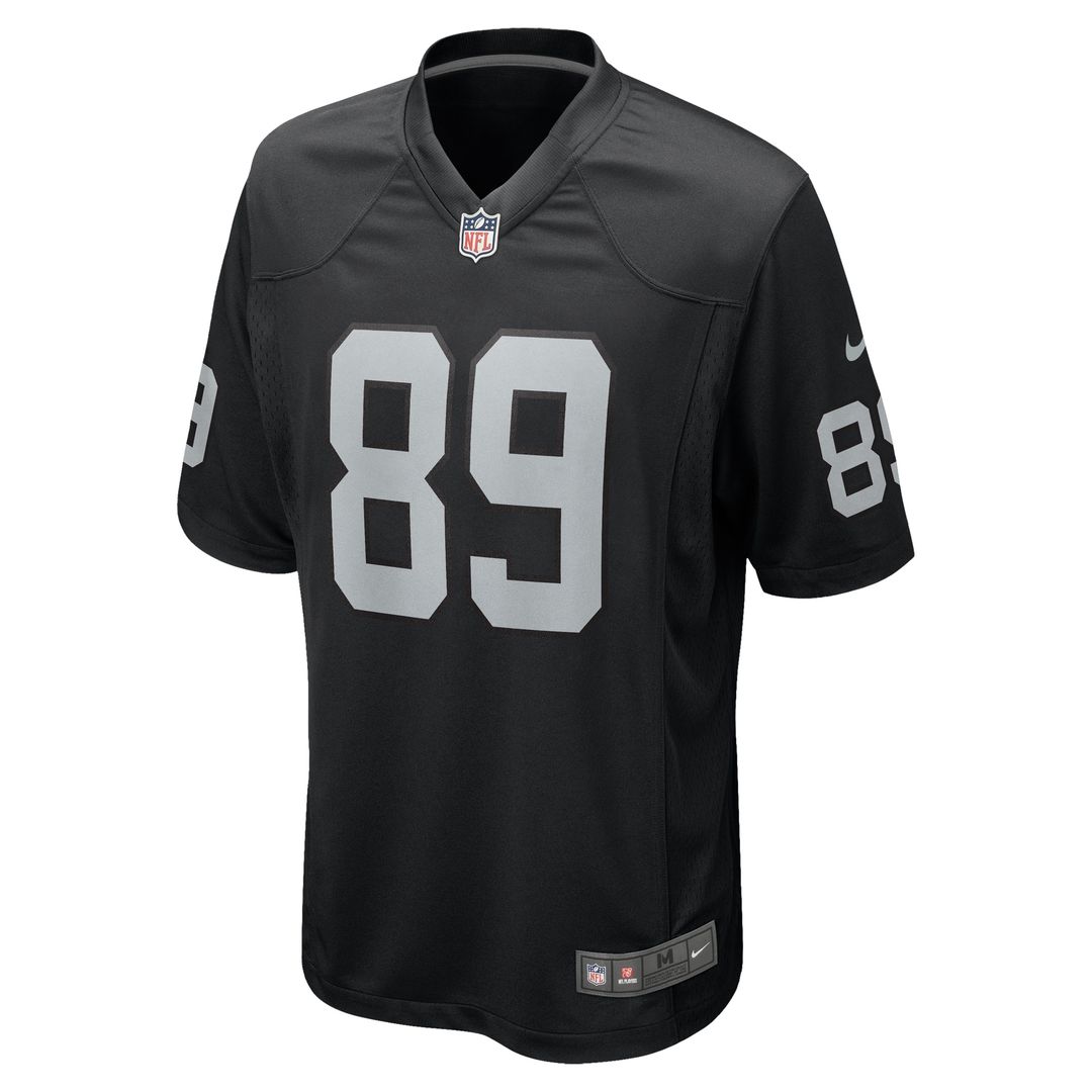 Brock Bowers Las Vegas Raiders Nike Game Jersey -  White