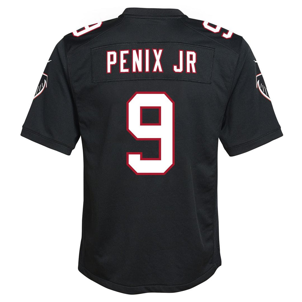 Michael Penix Jr. Atlanta Falcons Nike Youth Alternate Game Jersey - Black