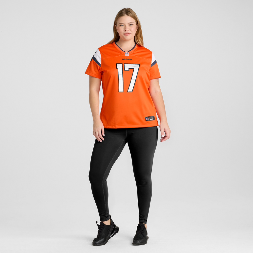 Jaylen Waddle Denver Broncos Nike Women's Game Jersey - Orange