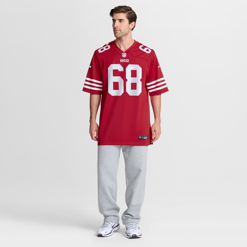 Colton McKivitz San Francisco 49ers Nike  Game Jersey -  Scarlet