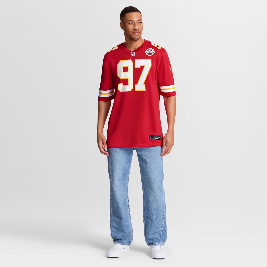Ashton Gillotte Kansas City Chiefs Nike Team Game Jersey -  Red