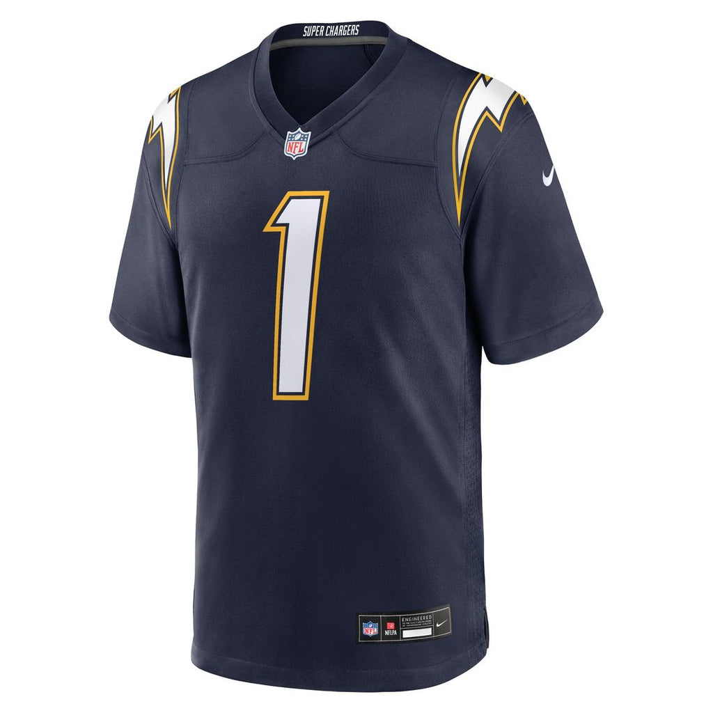 Quentin Johnston Los Angeles Chargers Nike Alternate Charger Power Game Player Jersey - Gold