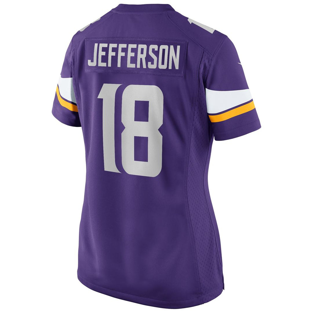 Justin Jefferson Minnesota Vikings Nike Women's Game Jersey - Purple