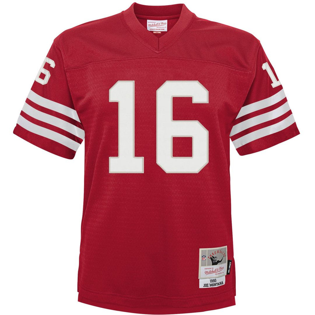 Joe Montana San Francisco 49ers Mitchell & Ness Infant 1990 Retired Legacy Jersey - Scarlet