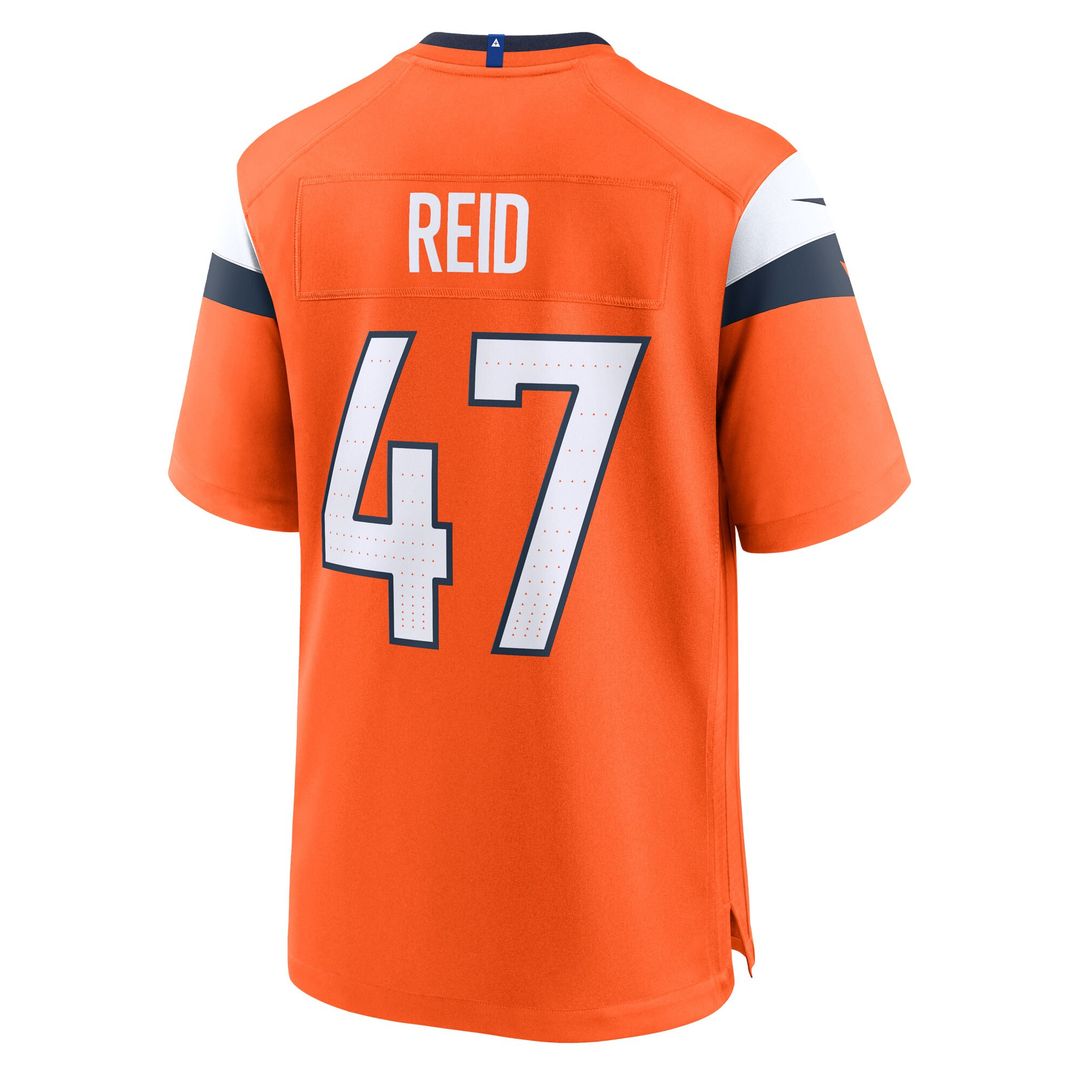 Karene Reid Denver Broncos Nike Team Game Jersey -  Orange