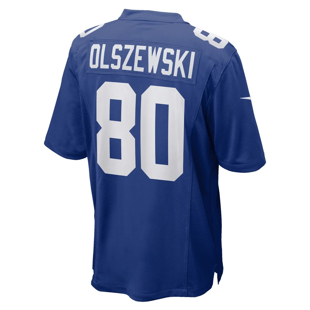 Gunner Olszewski New York Giants Nike Team Game Jersey -  Royal
