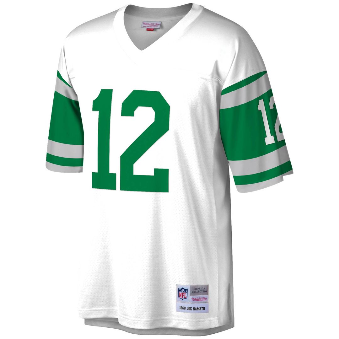 Joe Namath New York Jets Mitchell & Ness Legacy Replica Jersey - Kelly Green