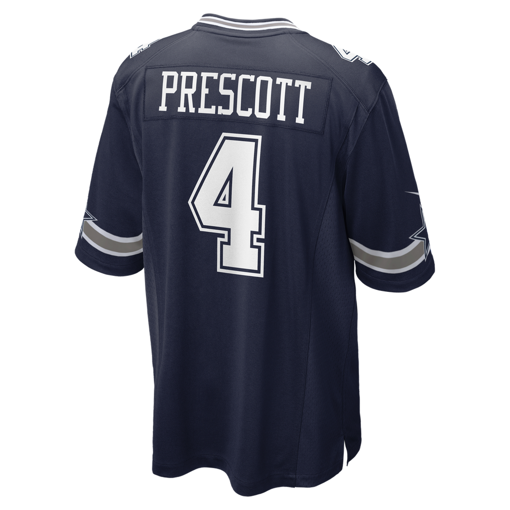 Dak Prescott Dallas Cowboys Nike Game Team Jersey - Navy