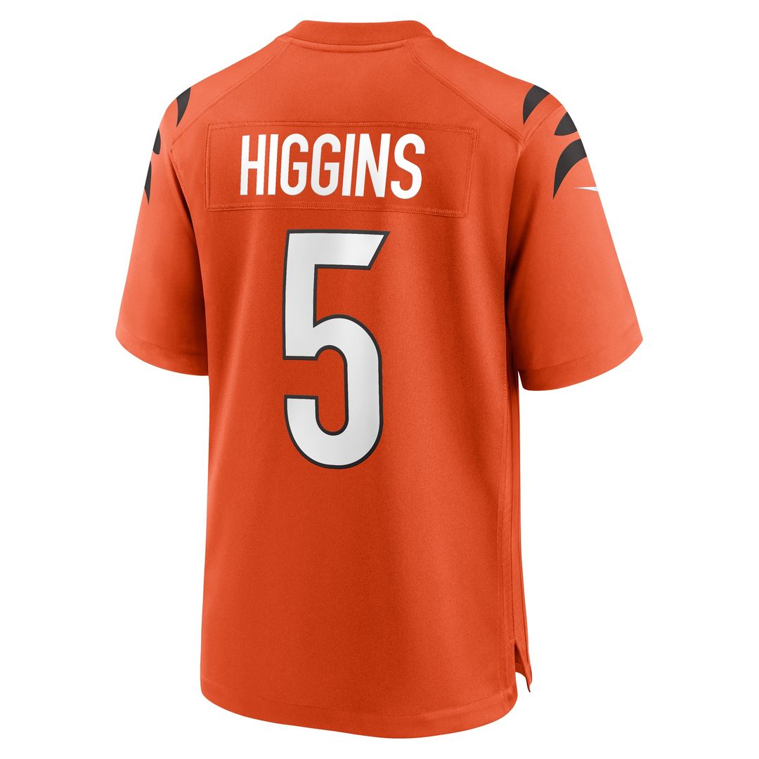 Tee Higgins Cincinnati Bengals Nike Game Player Jersey - Black