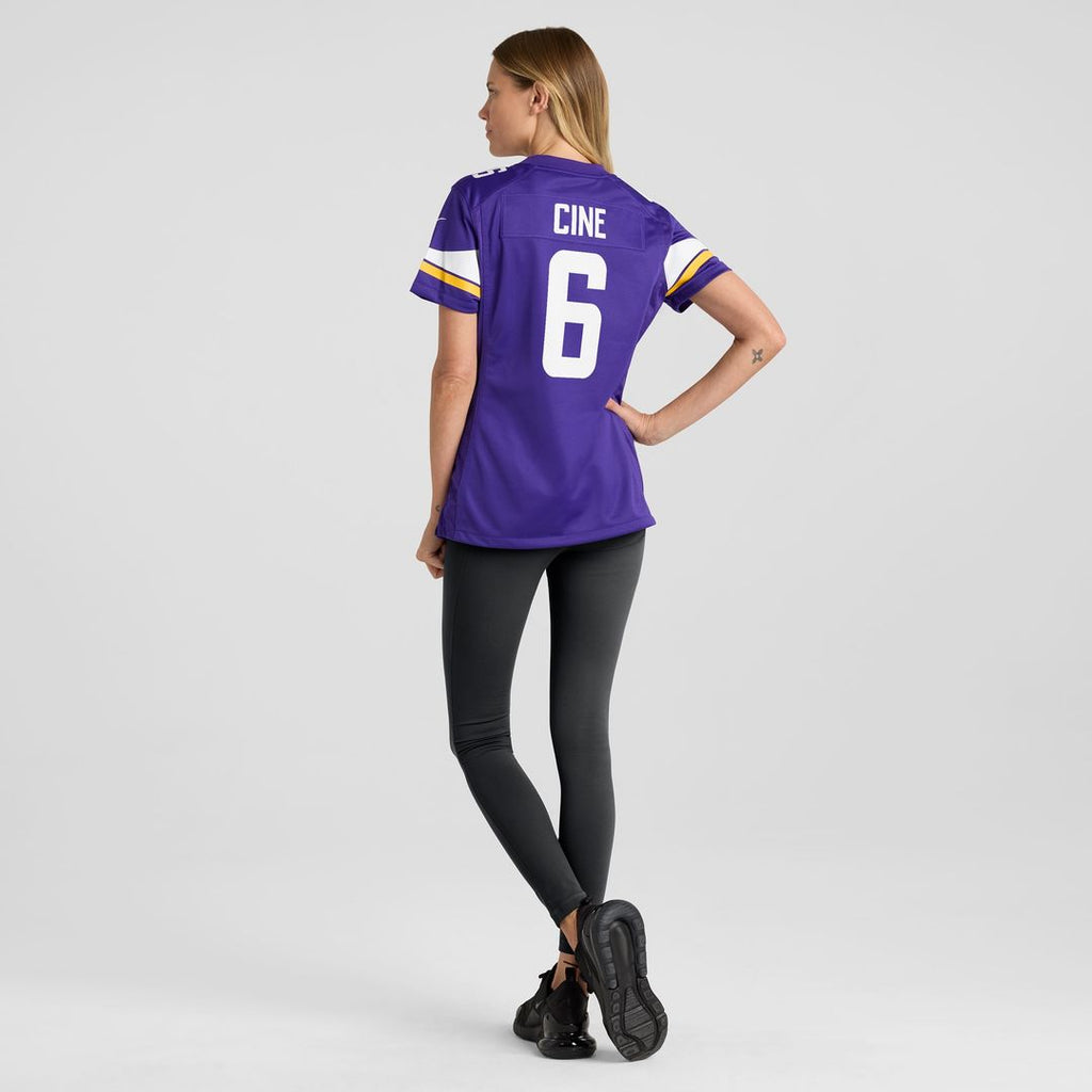 Lewis Cine Minnesota Vikings Nike Women's Game Player Jersey - Purple
