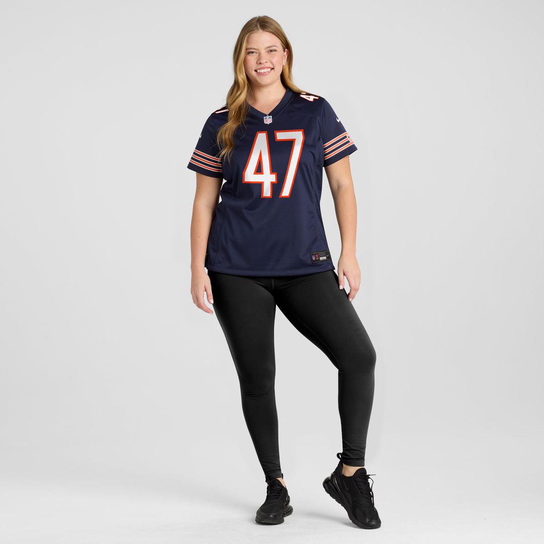 Ruben Hyppolite II Chicago Bears Nike Women's Team Game Jersey - Navy