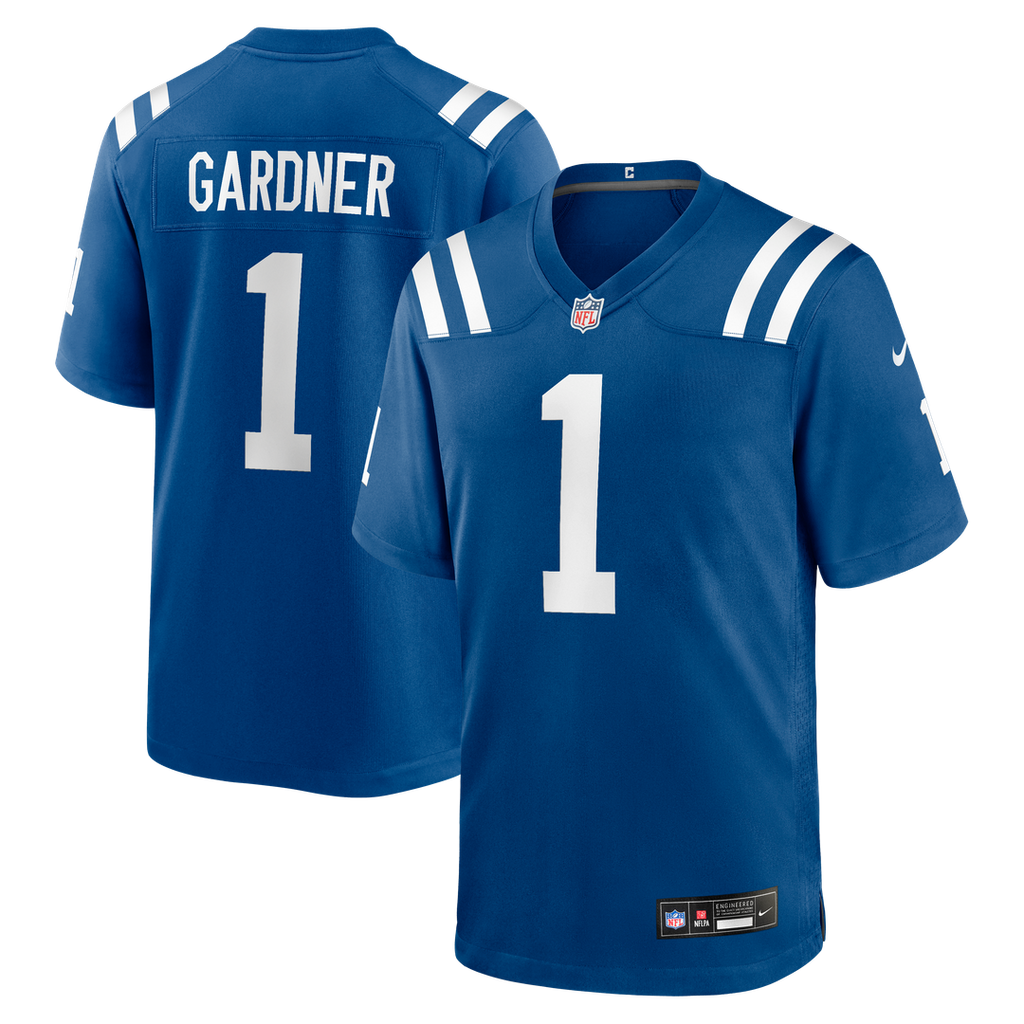 Ahmad Sauce Gardner Indianapolis Colts Nike Alternate 2 Indiana Nights Game Jersey -  Heather Royal