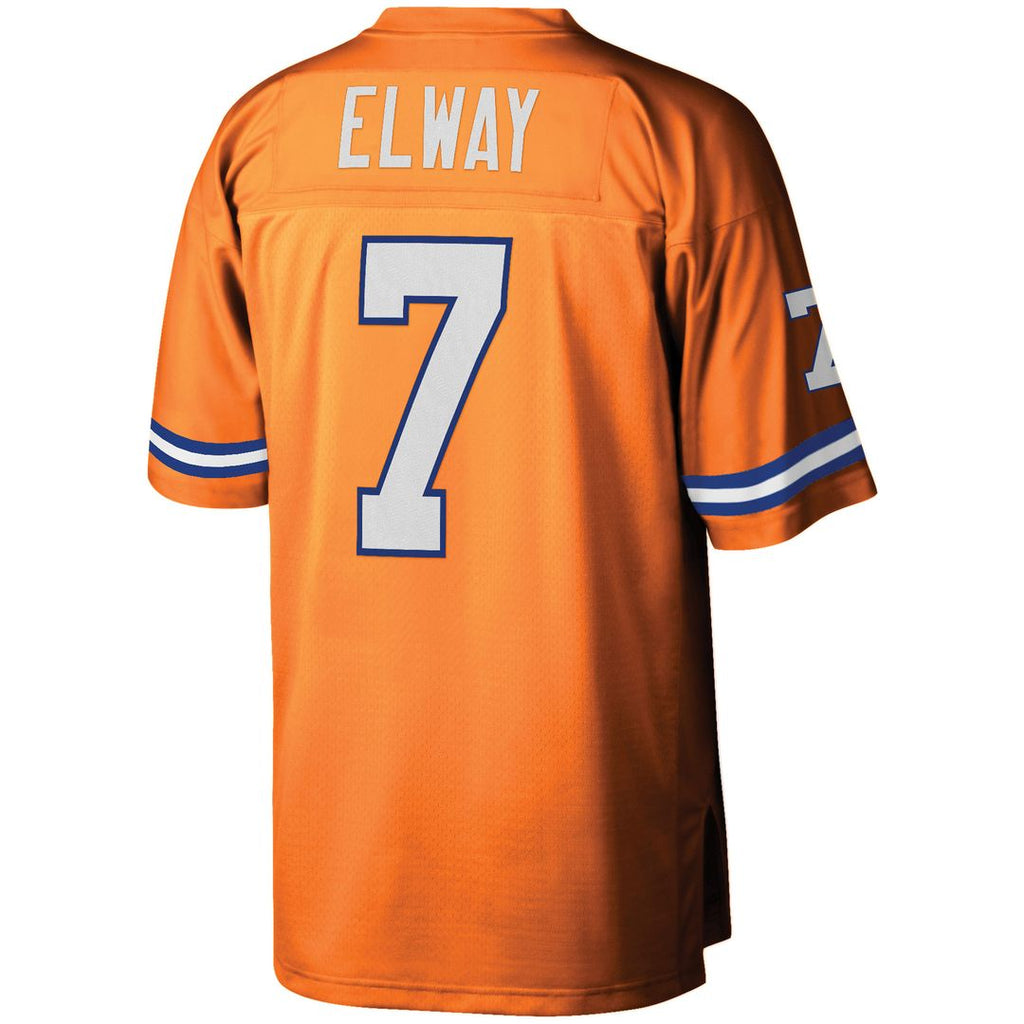 John Elway Denver Broncos Mitchell & Ness Youth 1990 Legacy Retired Player Jersey - Orange
