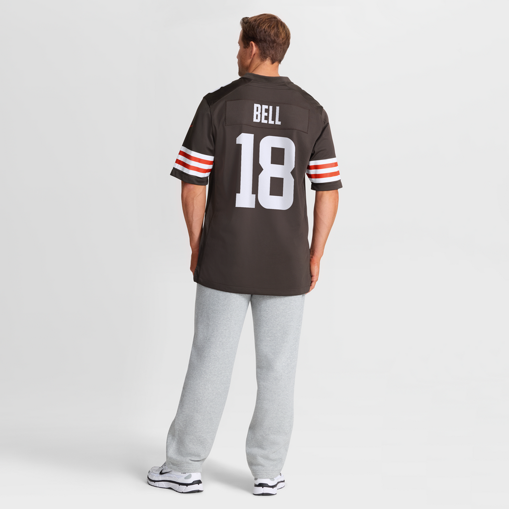 David Bell Cleveland Browns Nike Game Jersey - Brown