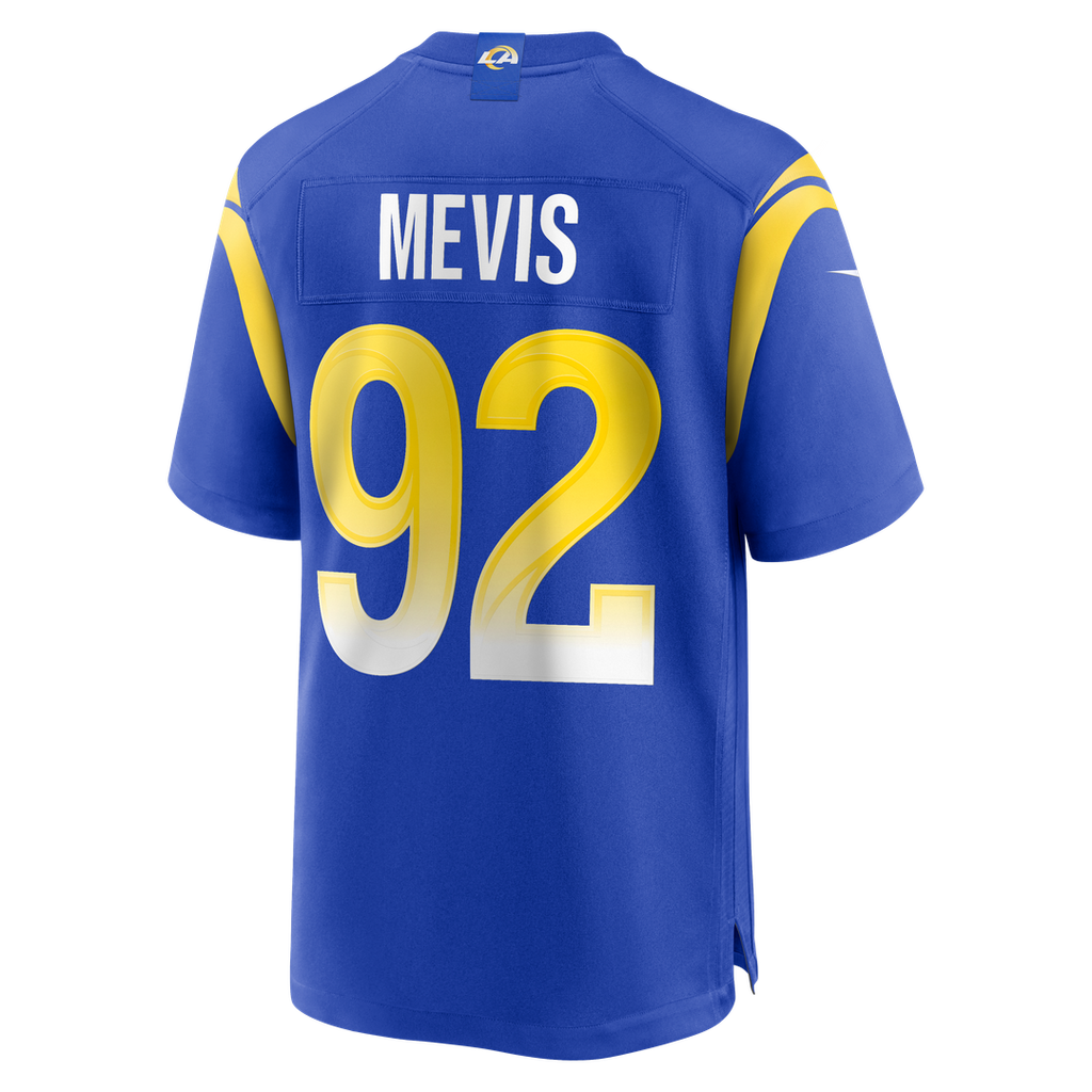 Harrison Mevis Los Angeles Rams Nike Team Game Jersey -  Royal