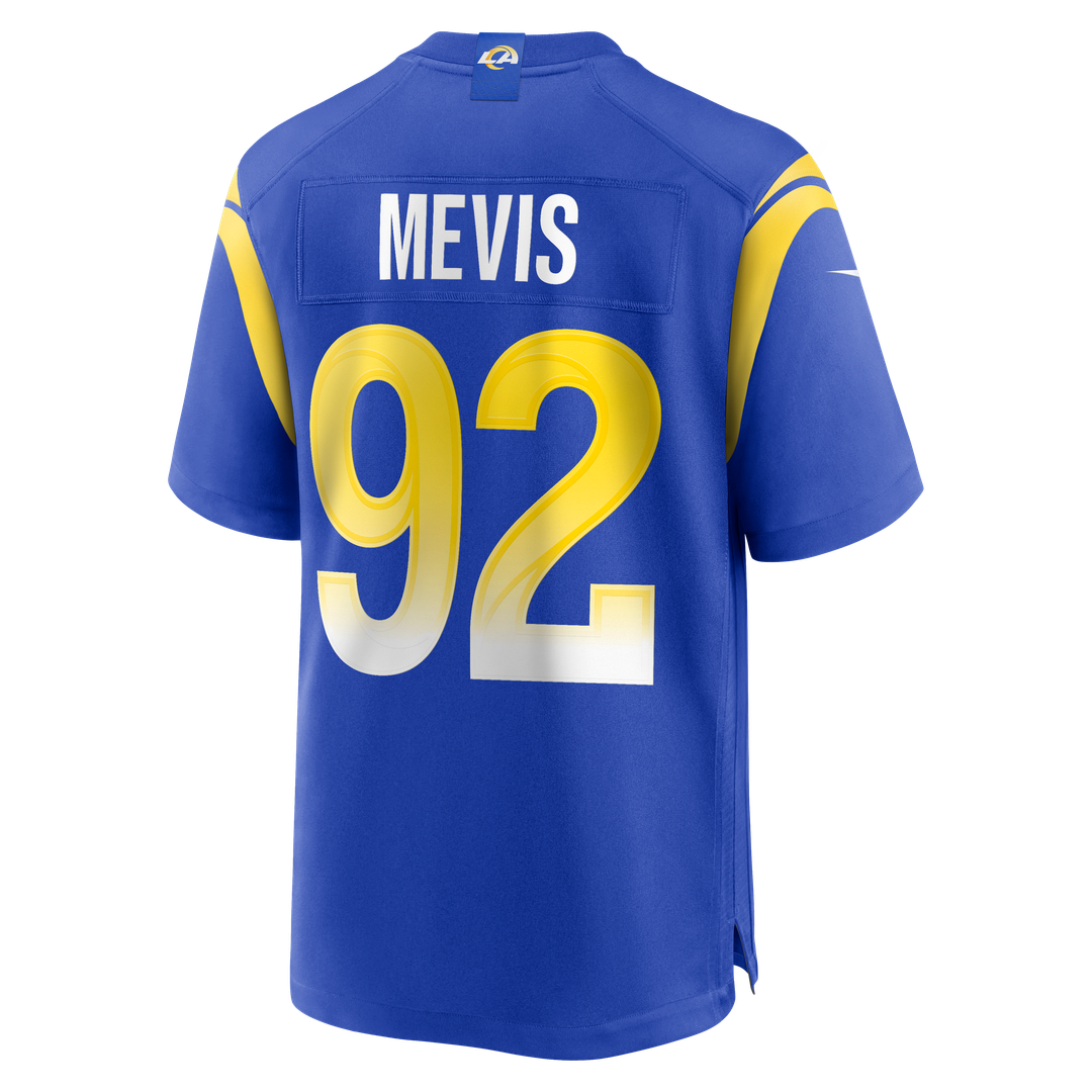Harrison Mevis Los Angeles Rams Nike Team Game Jersey -  Royal