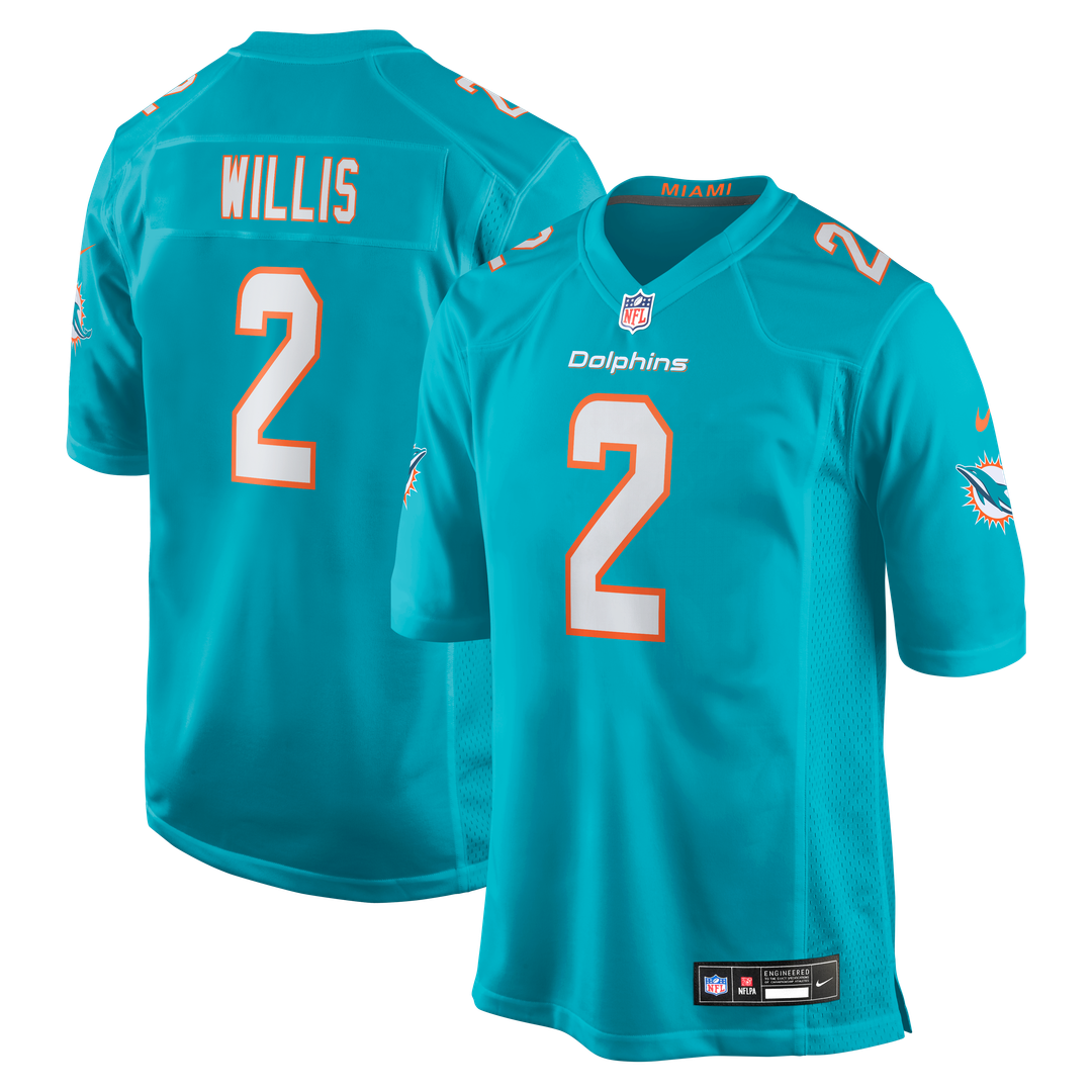 Malik Willis Miami Dolphins Nike Youth Game Jersey - Teal