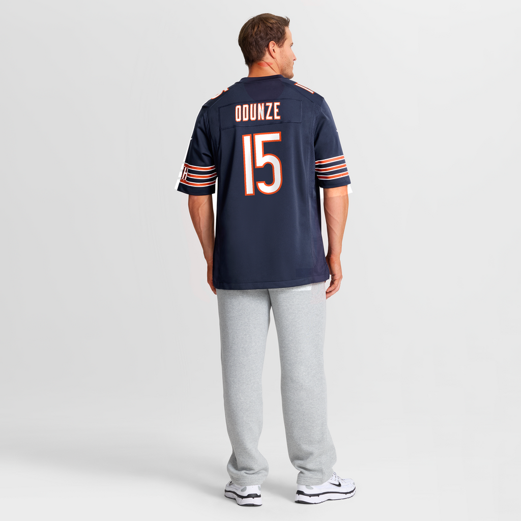 Rome Odunze Chicago Bears Nike  Player Game Jersey - Navy