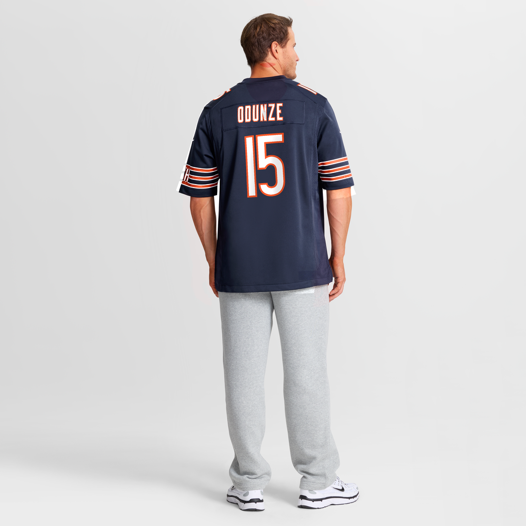Rome Odunze Chicago Bears Nike  Player Game Jersey - Navy