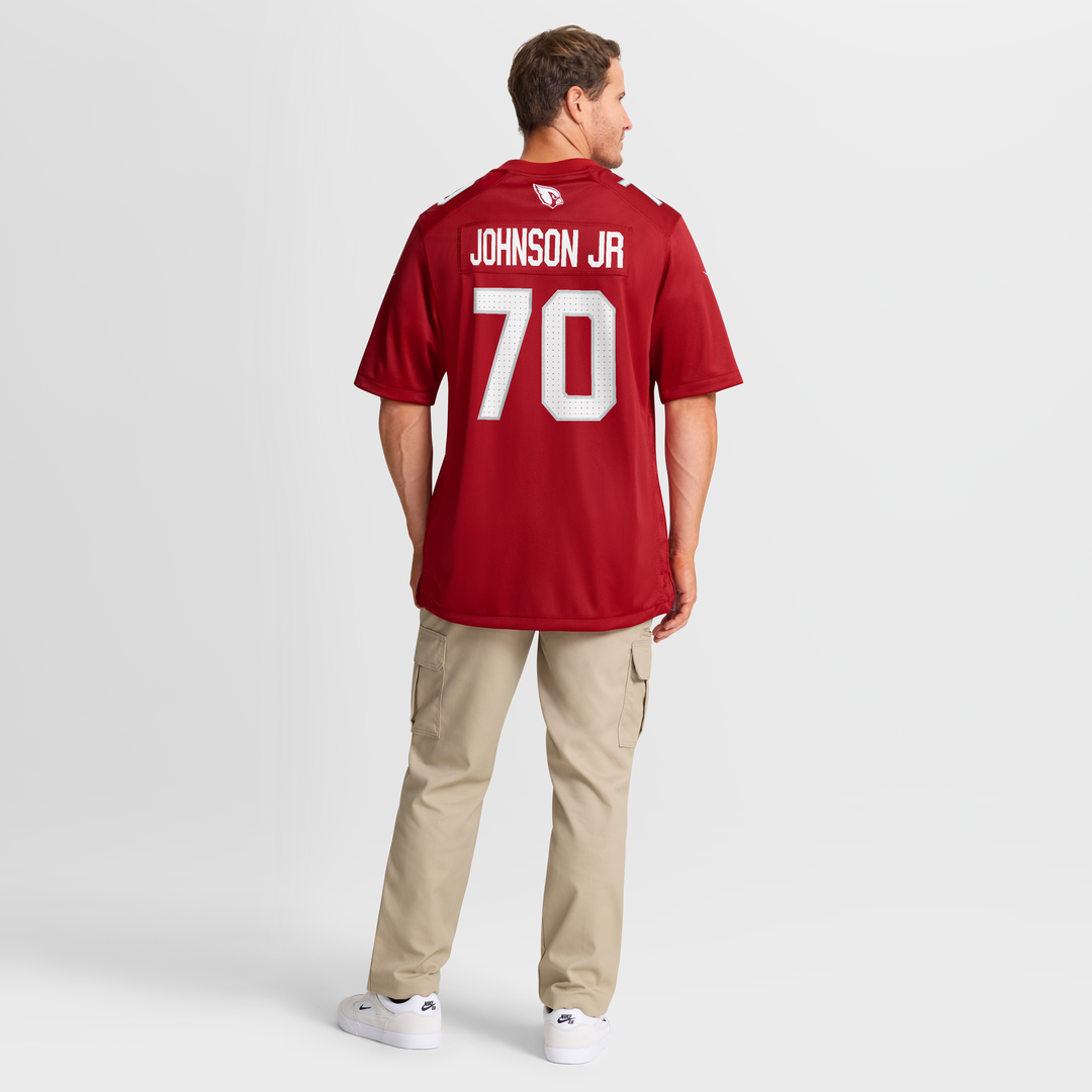 Paris Johnson Jr. Arizona Cardinals Nike  Game Jersey - Cardinal