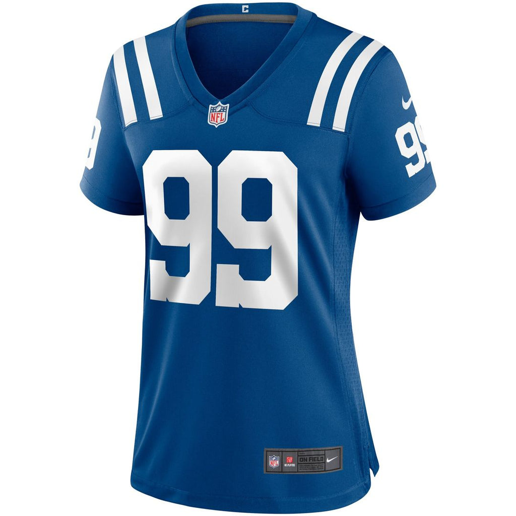 DeForest Buckner Indianapolis Colts Nike Women's Indiana Nights Alternate Game Jersey - Royal