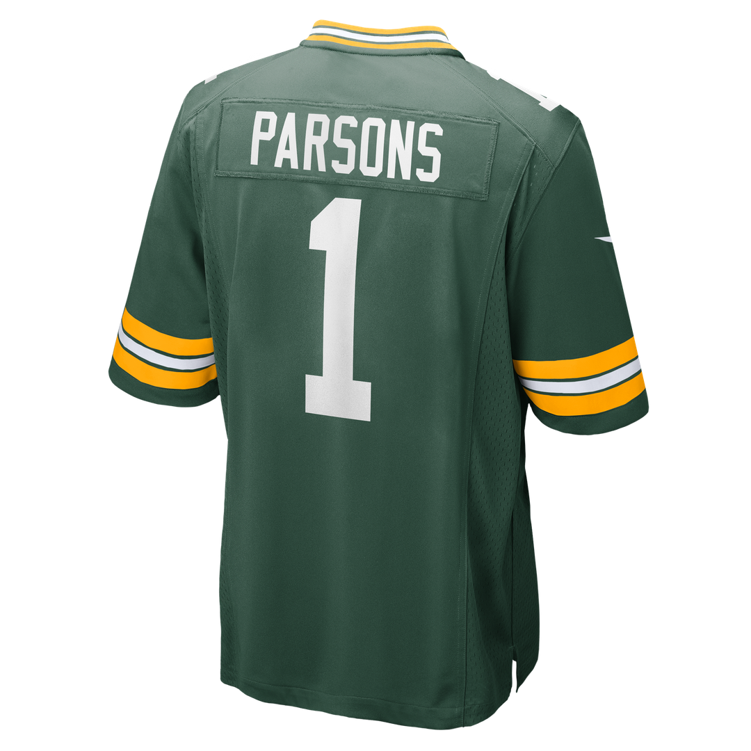 Micah Parsons Green Bay Packers Nike Game Player Jersey - Green