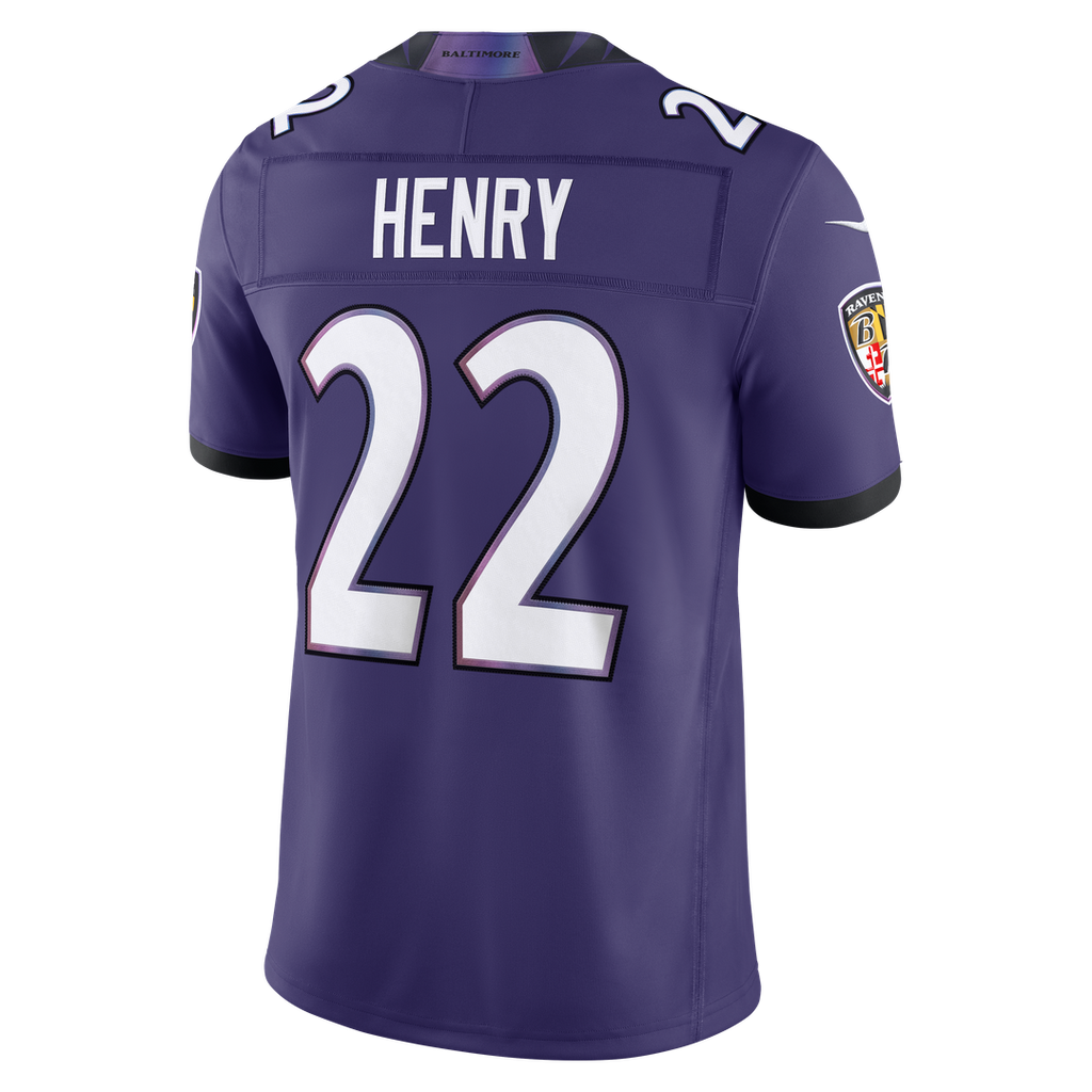 Derrick Henry Baltimore Ravens Nike Vapor F.U.S.E. Stitched Limited Jersey - White