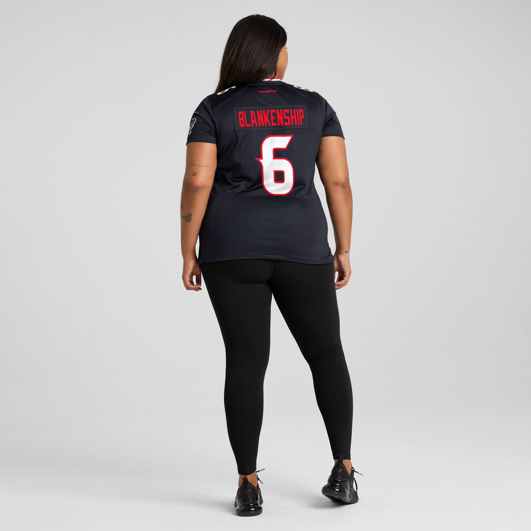 Reed Blankenship Houston Texans Nike Women's Team Game Jersey -  Navy