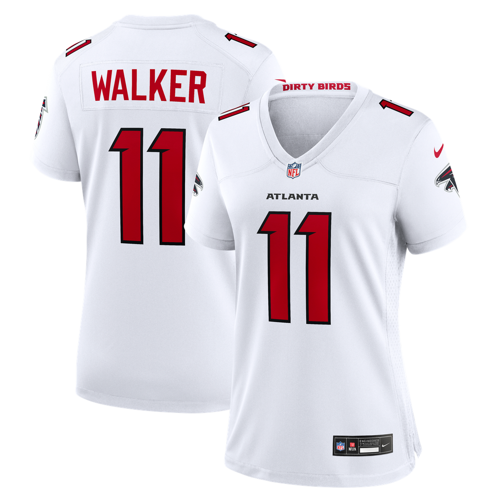 Jalon Walker Atlanta Falcons Nike Women's Game Jersey - White
