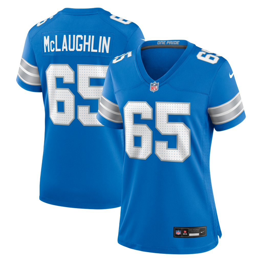 Seth McLaughlin Detroit Lions Nike Women's Team Game Jersey -  Blue